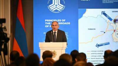 Ermenistan Başbakanı Nikol Paşinyan Orbeli