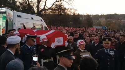 Gürcistan'da düşen askeri kargo uçakğında