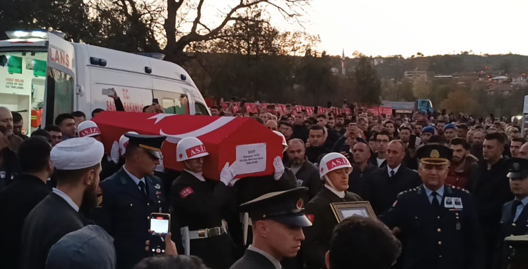 Gürcistan'da düşen askeri kargo