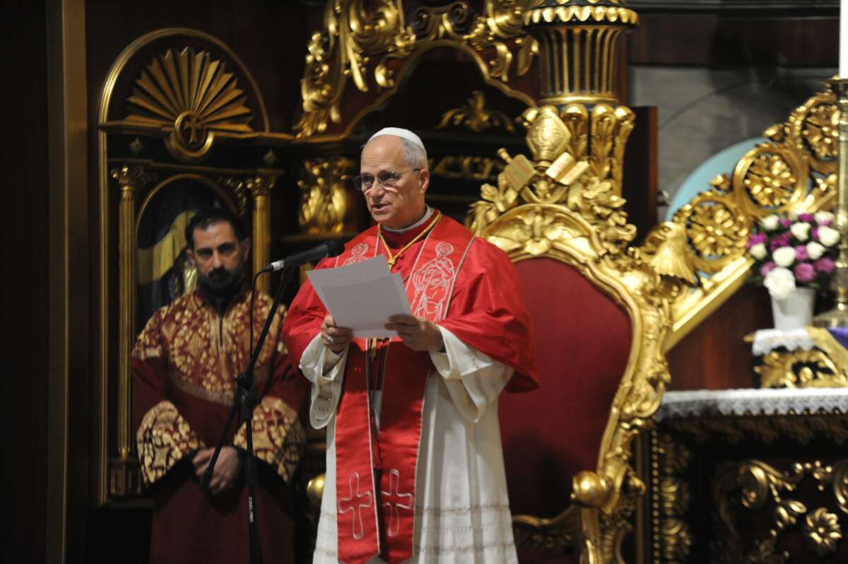 Papa 14. Leo, Ermeni Apostalik Katedrali’ne “dua ziyareti” gerçekleştirdi