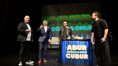Abur Cubur Talk Show Yıldırım’da kahkaha estirdi