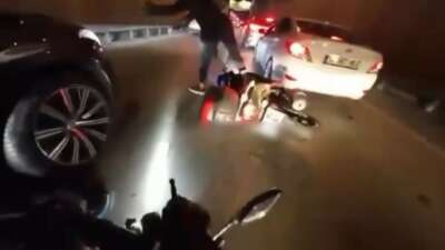 Bursa’nın Osmangazi ilçesinde anayolda seyir