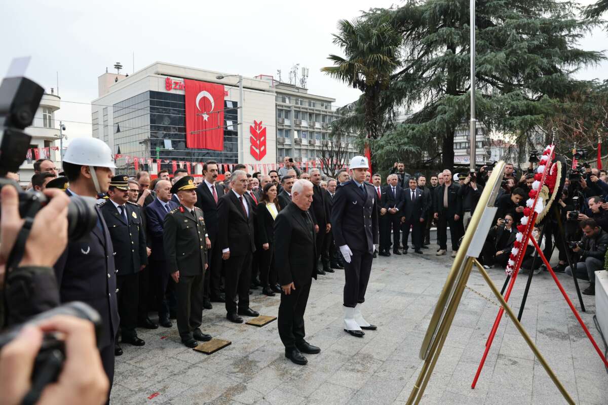 Ata’mızı saygı, özlem ve minnetle anıyoruz