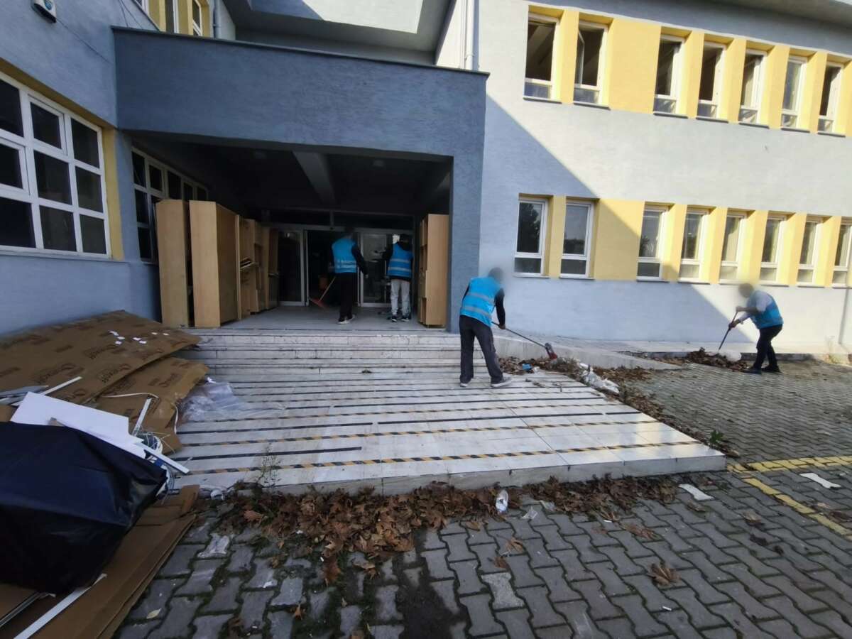 Atıl durumdaki okul yeniden hayat buldu