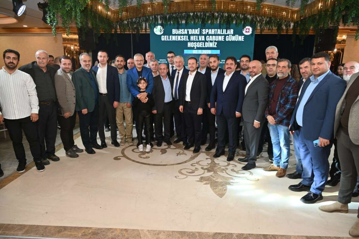 Başkan Başdeğirmen, Bursa’daki Ispartalılarla Helva Kabune Gününde buluştu