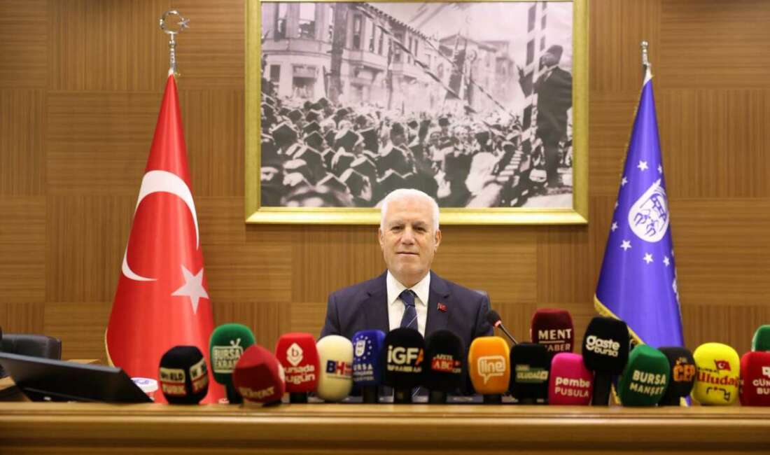 Başkan Bozbey “Bursa’yı geleceğe hazırlıyoruz” Bursa Büyükşehir Belediye Başkanı