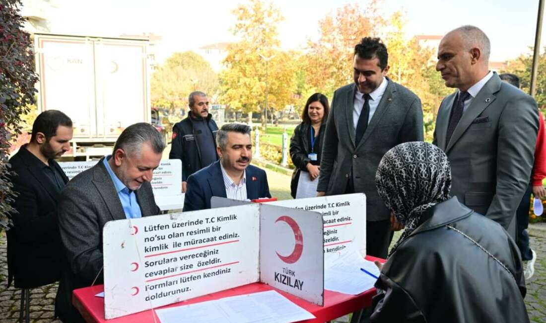 Yıldırım Belediyesi’nden Kızılay’a tam destek Yıldırım Belediye Başkanı Oktay