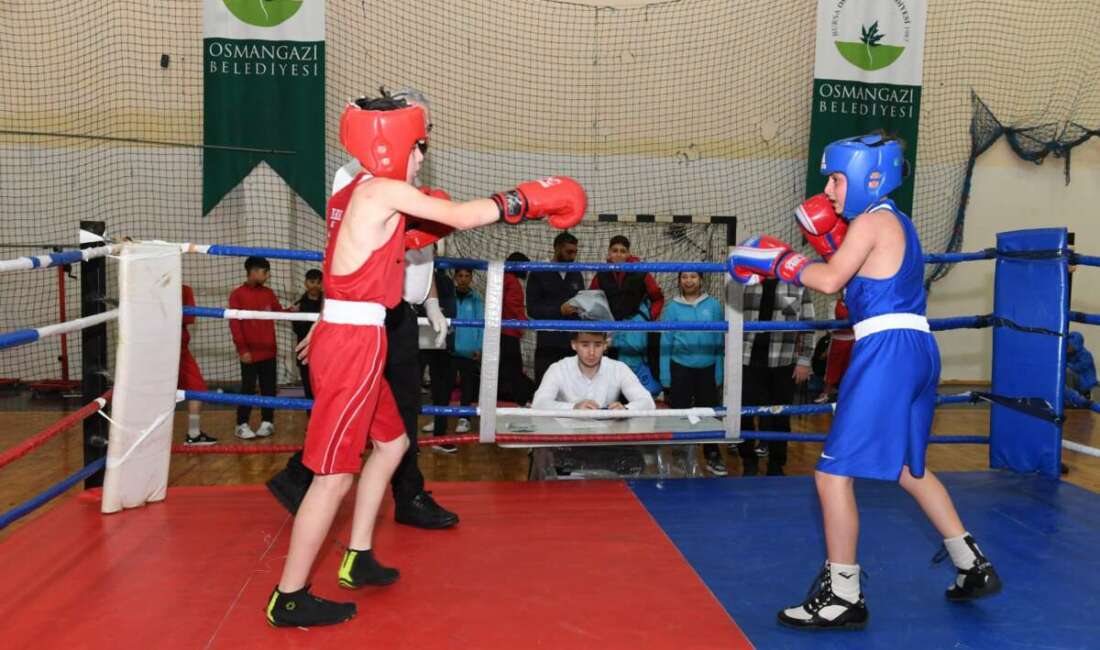 Boksun Kalbi Osmangazi’de Attı Osmangazi Belediyesi Boks Federasyonu