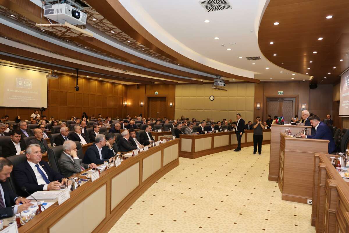 Bursa Büyükşehir’in 2026 yılı bütçesine onay