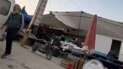 Bursa'nın İnegöl ilçesinde jandarma ekipleri,