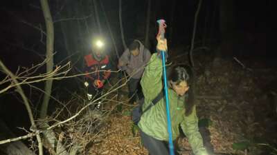 Bursa’da Saitabat Şelalesi’nde kaybolan iki kişi kurtarıldı