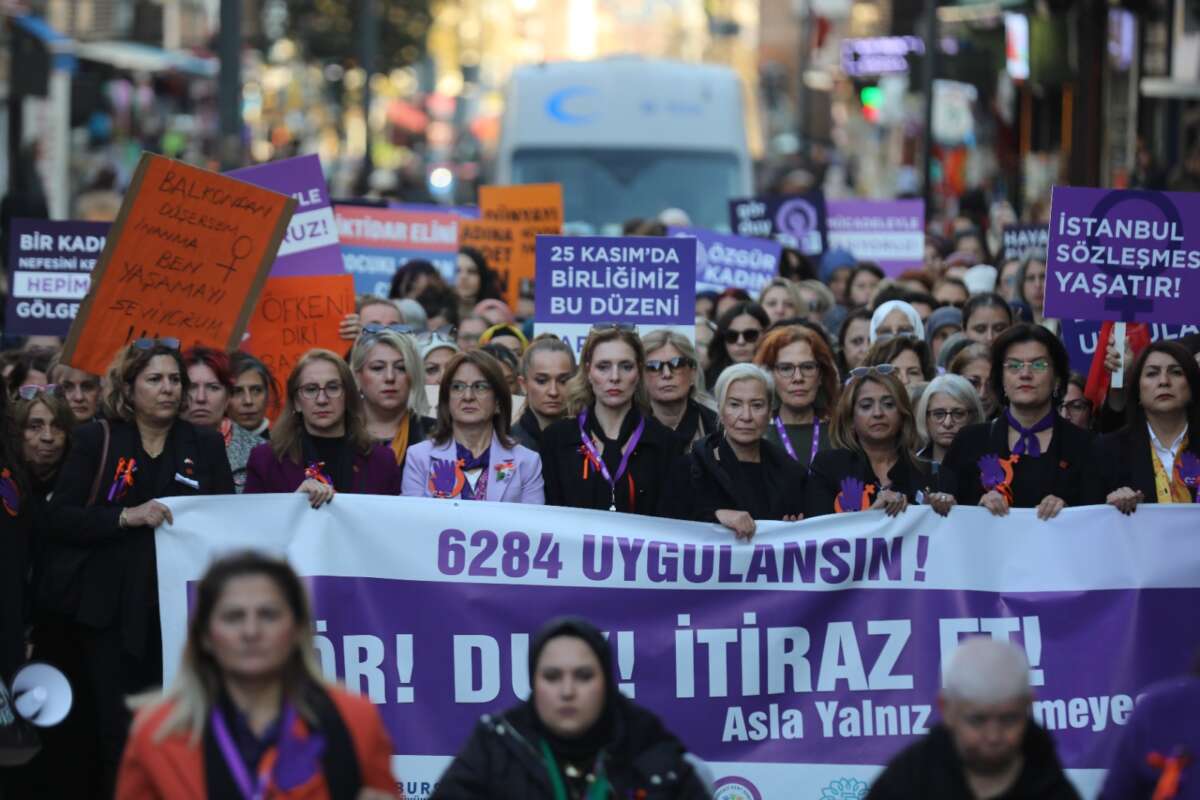 Bursa’da adımlar şiddetsiz dünya için atıldı