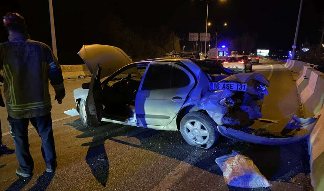 Bursa'nın Mudanya ilçesinde gece