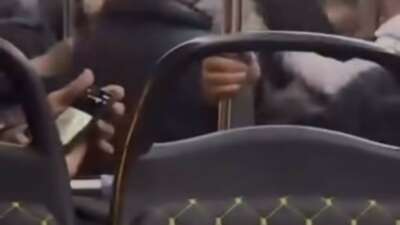 Bursa’da otobüste yumruk yumruğa kavga