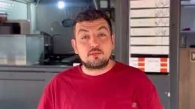 İlginç Hhırsızlık! Pilavcıya girip tatlı yedi, işletmeci seslendi