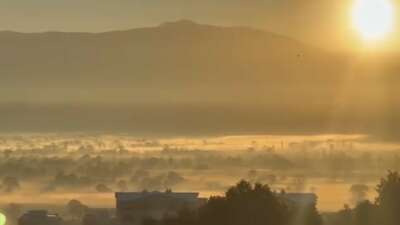 Bursa’da siste kartpostallık görüntüler ortaya çıktı