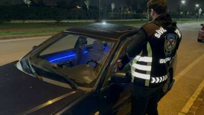 Bursa'da sivil trafik ekipleri, çevreye