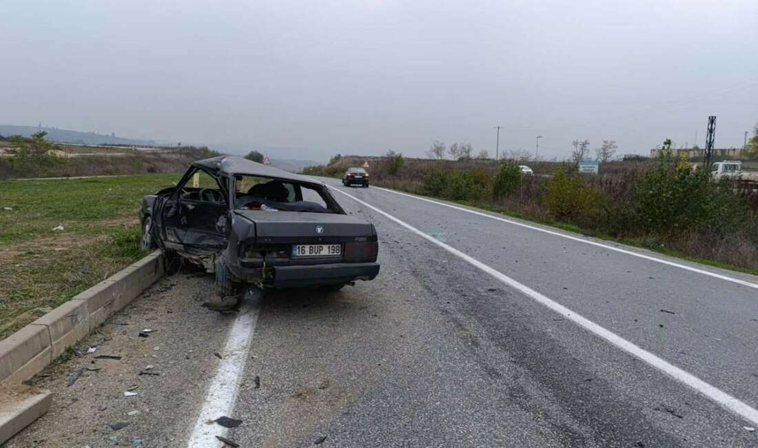 Bursa’da trafik kazası: 1 ölü, 2 yaralı Bursa'da meydana gelen trafik