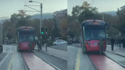 Bursa’da yürekleri ağza getiren yolculuk