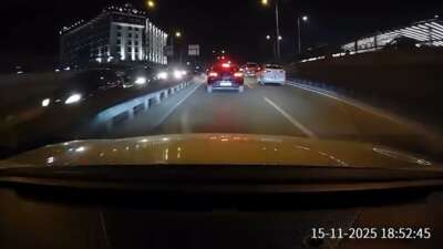  Bursa’da zincirleme kaza kameraya yansıdı