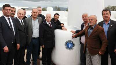 Bursa’da fide-fidan desteğinden damla sulama