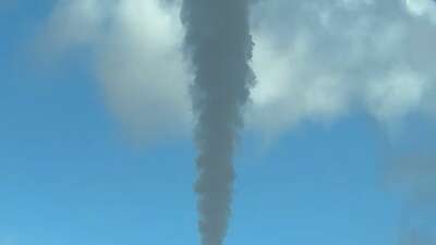 Cargill’den yükselen dumanlar bursa semalarını griye boyadı