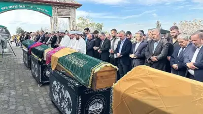 Dilovası yangınında yaşamını yitirenler toprağa verildi