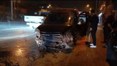 Bursa'nın Yıldırım ilçesinde 3 aracın