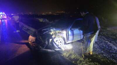 Bursa'nın Orhangazi ilçesinde frenlerinin boşalması