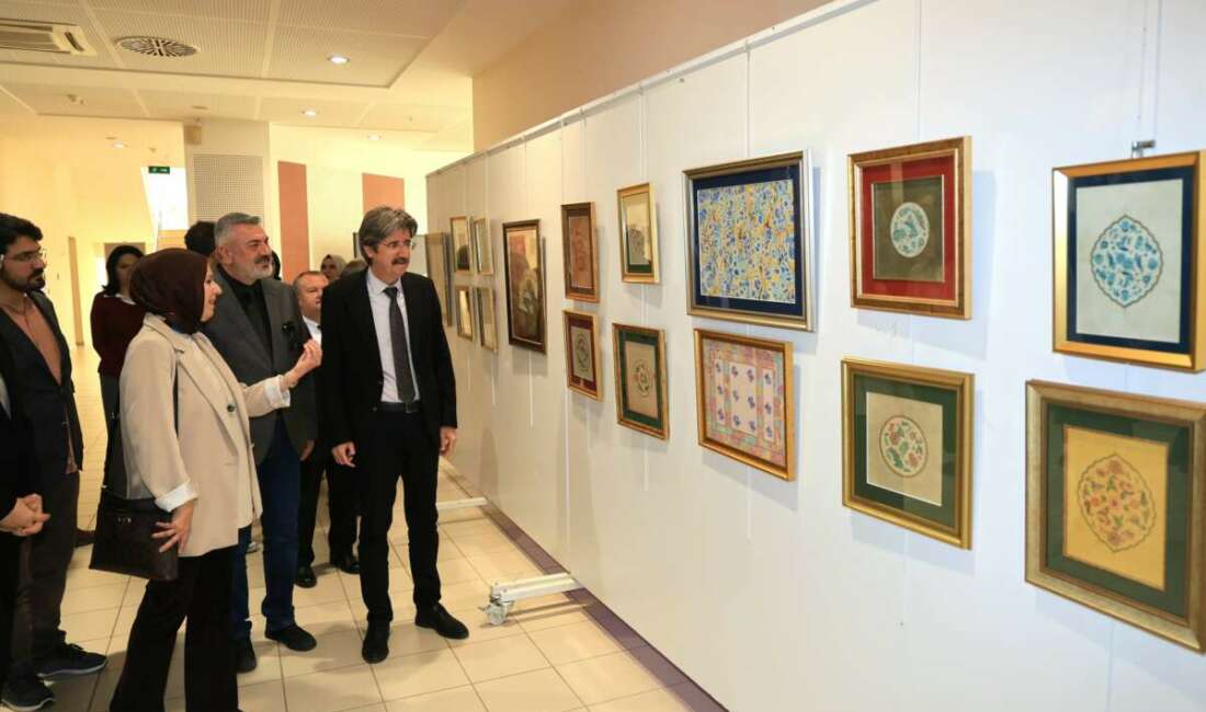 Geleneksel Türk Sanatları Bölümü öğrencilerinin eserleri sergilendi Bursa Uludağ Üniversitesi (BUÜ) Güzel