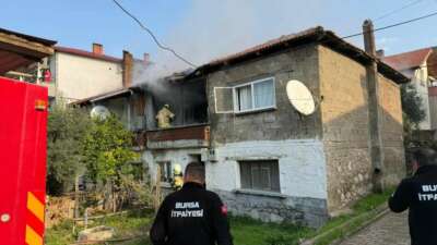 Bursa'nın İznik ilçesinde sabah saatlerinde