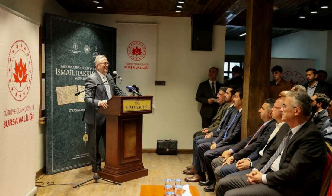 Bursa Valiliği ve Türkiye Yazma