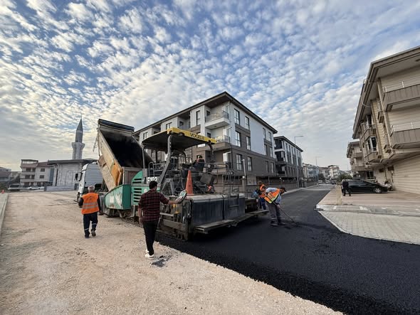 İnegöl Belediyesi’nden 3 bölgede asfalt hamlesi İnegöl Belediyesi Süleymaniye ve