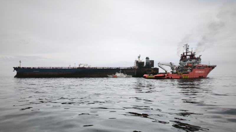 KAIROS Gemisindeki yangın kontrol altına alındı Ulaştırma ve Altyapı Bakanlığı,