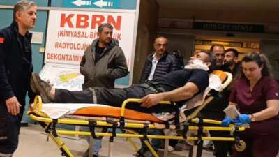 Bursa'nın İnegöl ilçesinde evinin bahçesinde