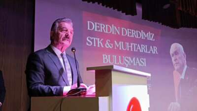 MHP Genel Sekreteri Büyükataman, İnegöl’de STK temsilcileri ve muhtarlarla buluştu