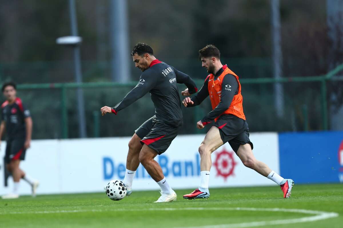 Milliler, Bulgaristan maçı hazırlıklarını sürdürdü