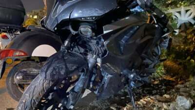 Bursa'nın Mudanya ilçesinde otomobil ile