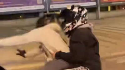 Bursa'nın İnegöl ilçesinde seyir halindeyken