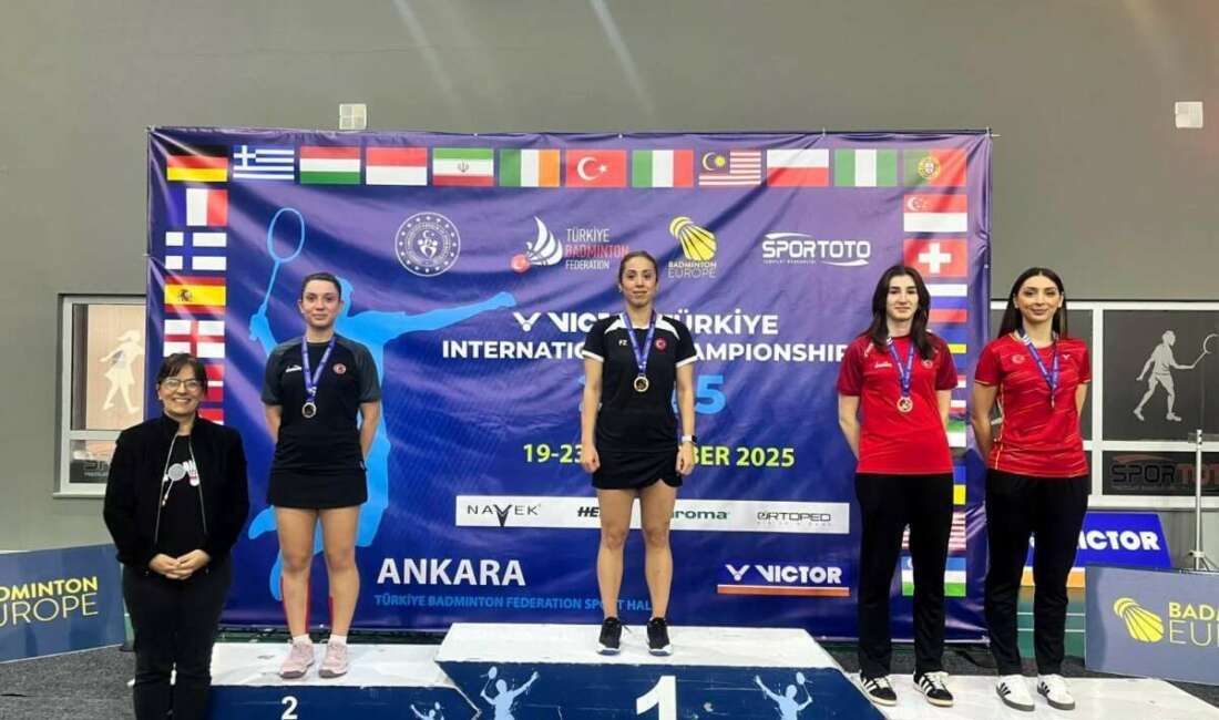 Osmangazili Badmintoncu adını zirveye yazdırdı Osmangazi Belediyespor Badminton Takımı
