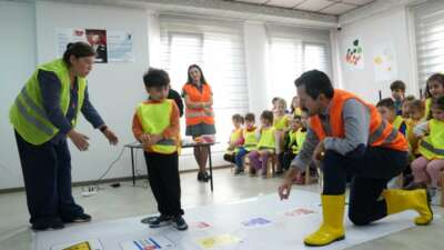 Osmangazi Kreşlerinde Miniklere İş Güvenliği Eğitimi