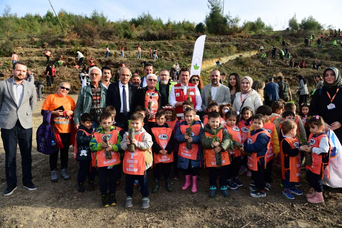 Osmangazi’de Kitaplardan yeşerecek ormana ilk tohumlar bırakıldı