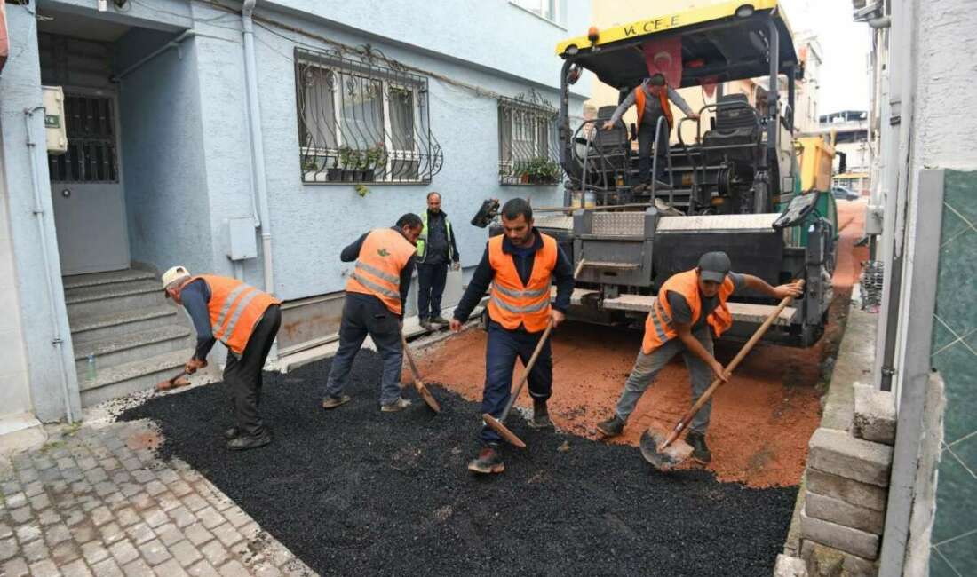 Osmangazi’de eski asfaltlar yenileniyor Osmangazi Belediyesi, ilçe genelinde