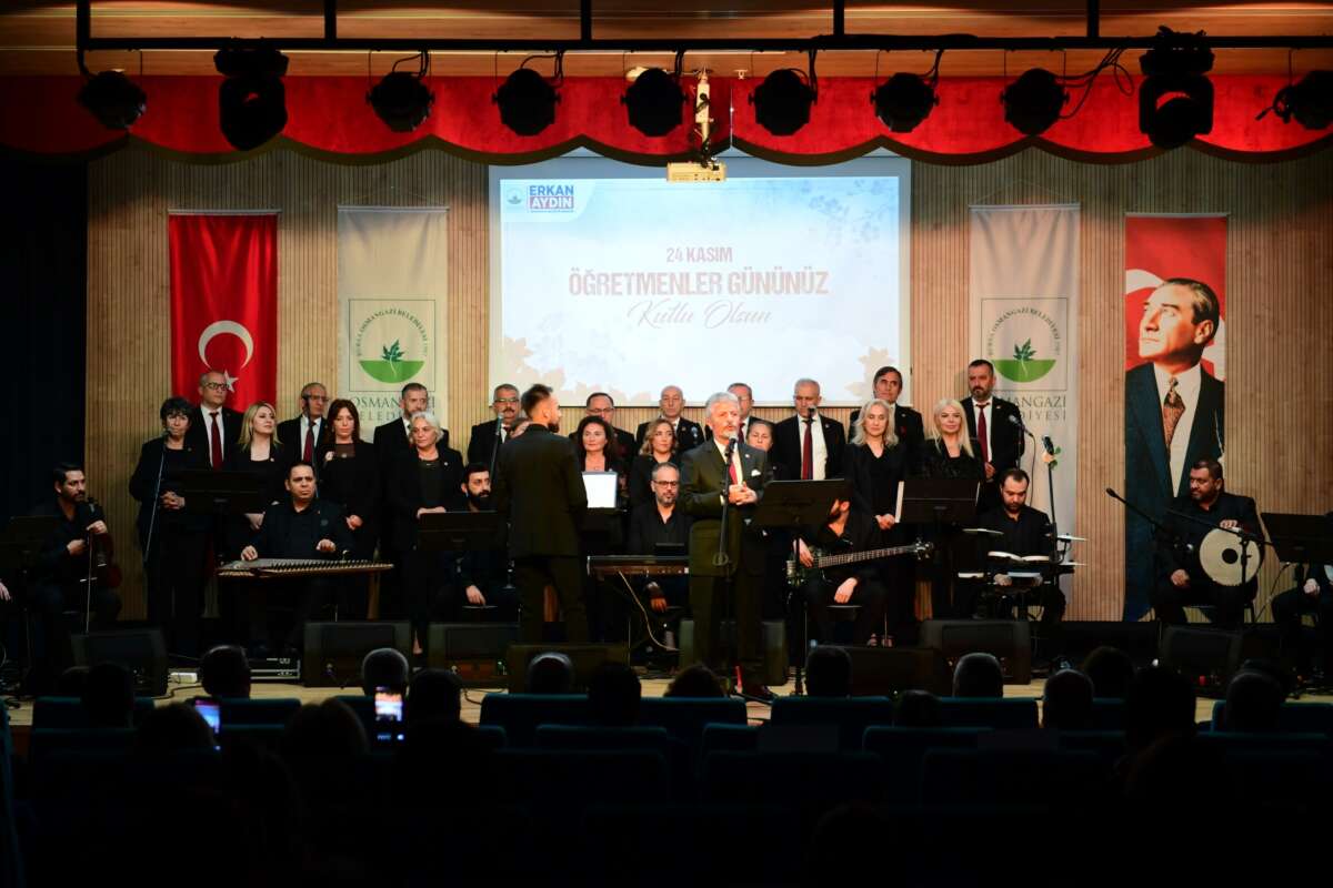 Osmangazi’den Eğitimcilere Unutulmaz Öğretmenler Günü