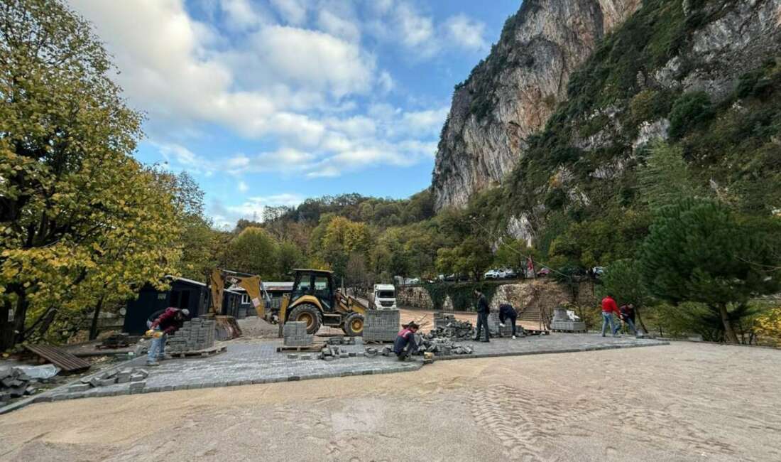 Oylat Mağarası’nın çehresi değişiyor İnegöl Belediyesi Oylat Mağarası