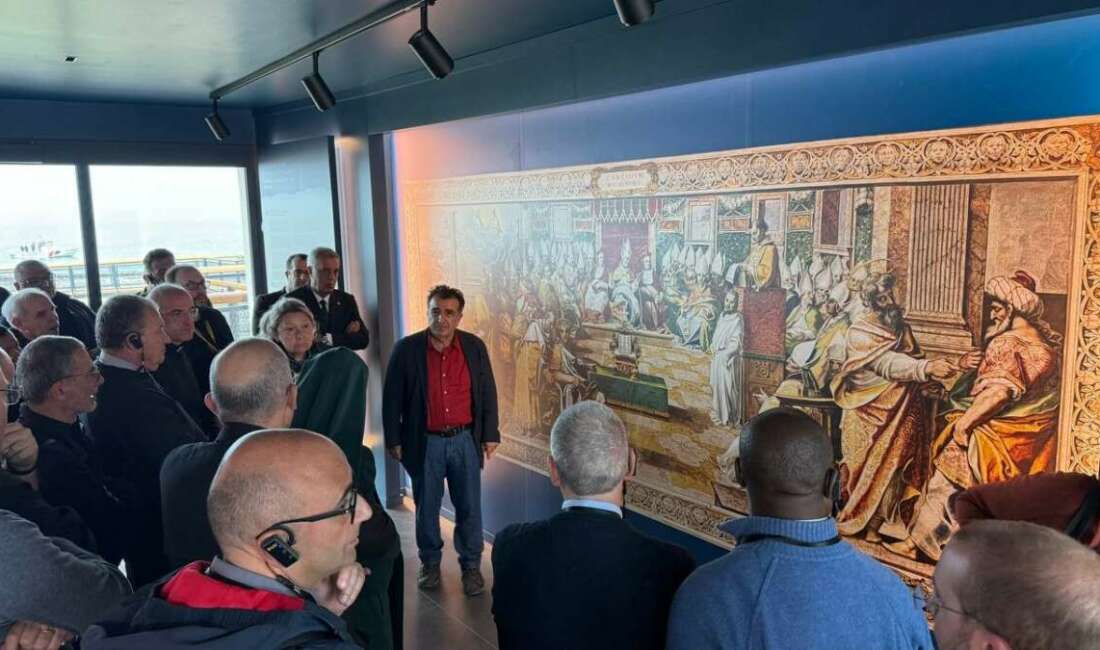 Papa vekili İznik’te Papa 14'üncü Leo'nun bu