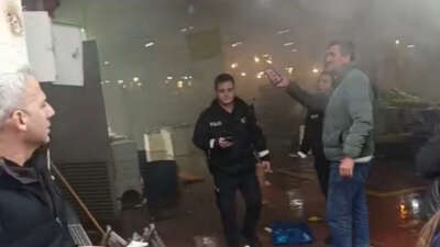 Bursa’nın Yıldırım ilçesindeki kapalı pazar