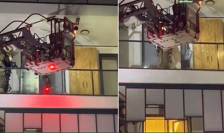 Bursa'da sinir krizi geçiren