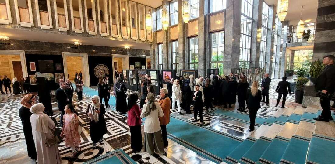 TBMM’de Gazze konulu “Hilalin Işığında” sanat sergisi TBMM Başkanı Numan Kurtulmuş'un himayelerinde,