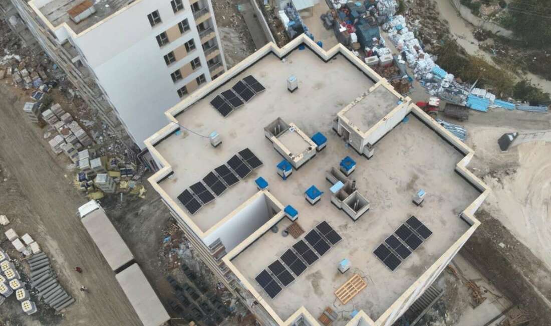 TEK Enerji’den Hatay’da enerji yatırımı Hatay’da çatı tipi GES